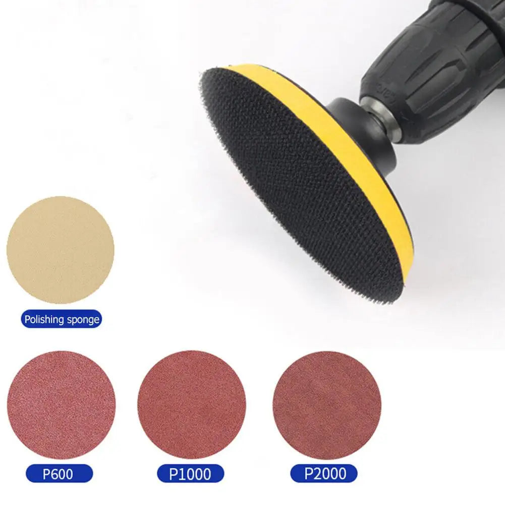 Car Headlight Repair Kit Car Lamp Shade Scratches Repair Polisher Restorer Polishing Paste Set  Refurbishment Cleaning Tool