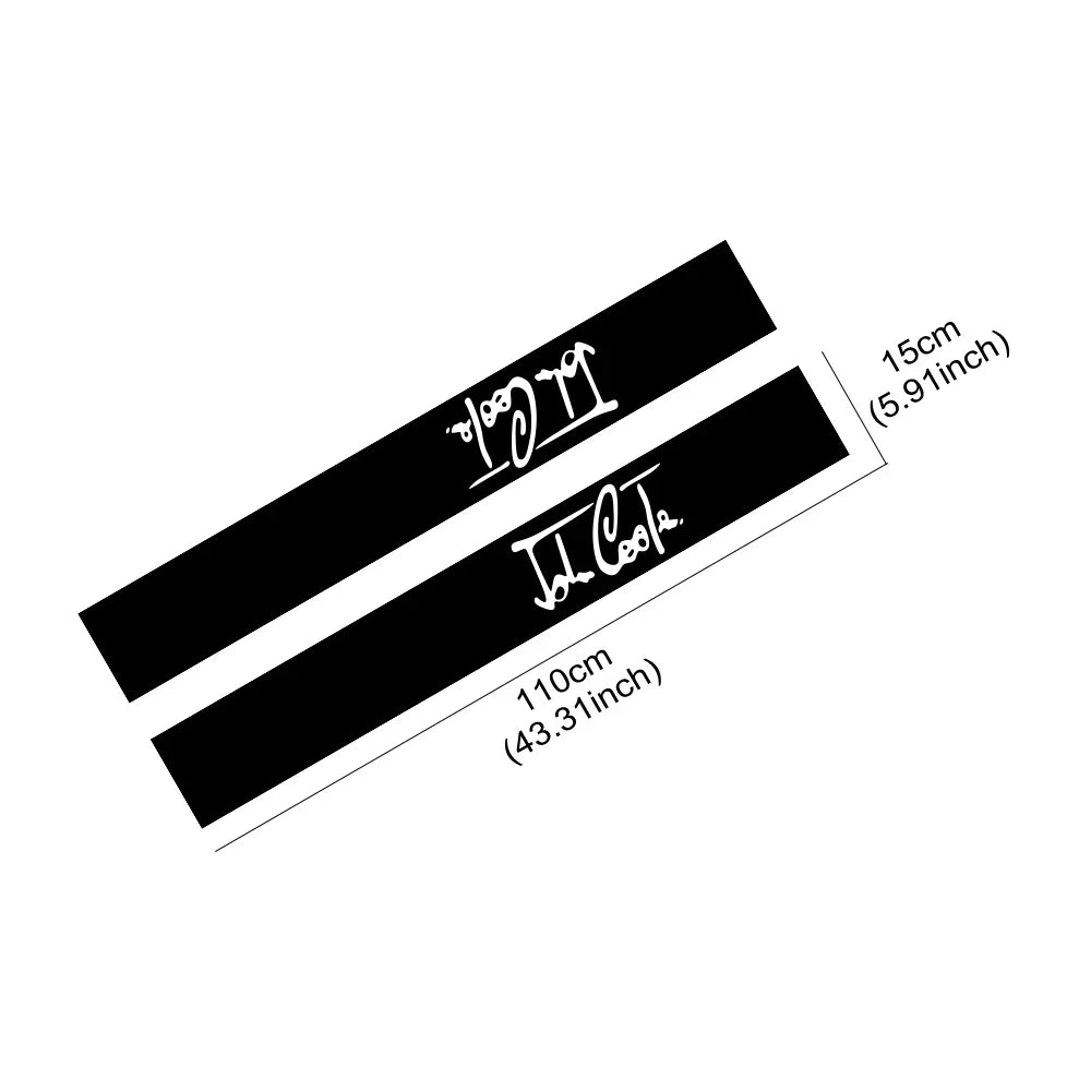 Car Hood Bonnet Sticker Vinyl Decor Decal Auto Tuning Accessories for MINI John Cooper S R55 R56 R60 F55 F56 F60 F54 R61 R53 R57