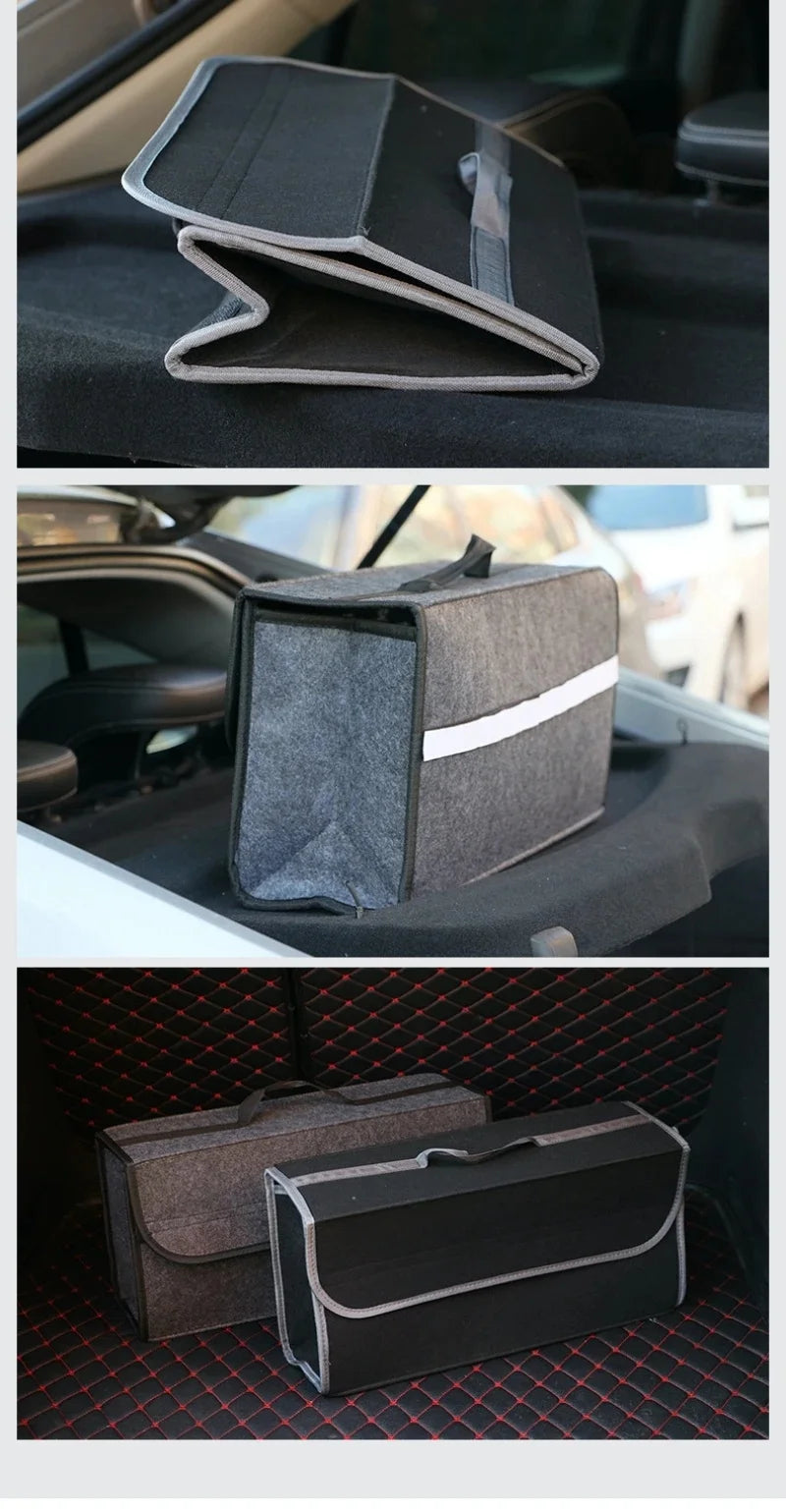 Car Trunk Storage Bag, Organizing Storage Bag, Foldable Storage Box, Hand-held Tool Bag Trunk Organizer Car Gadget