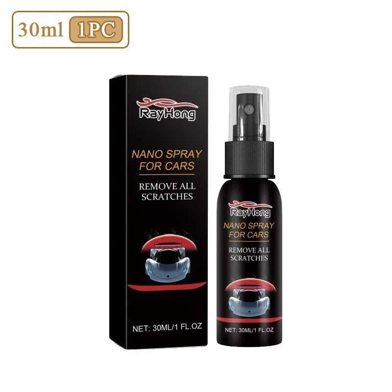 30/120ML Car Nano Coating Spray Liquid Wax Polish Paint Sealant Water Repellent Protective Layer for Automotive Detailing Shine