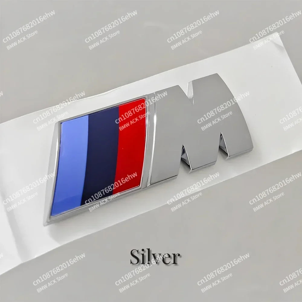 3D ABS Fender Emblem Rear Trunk Badge for BMW M Power X1 X2 X3 X5 X6 X7 F21 G20 M Sports Stickers Car Accessories