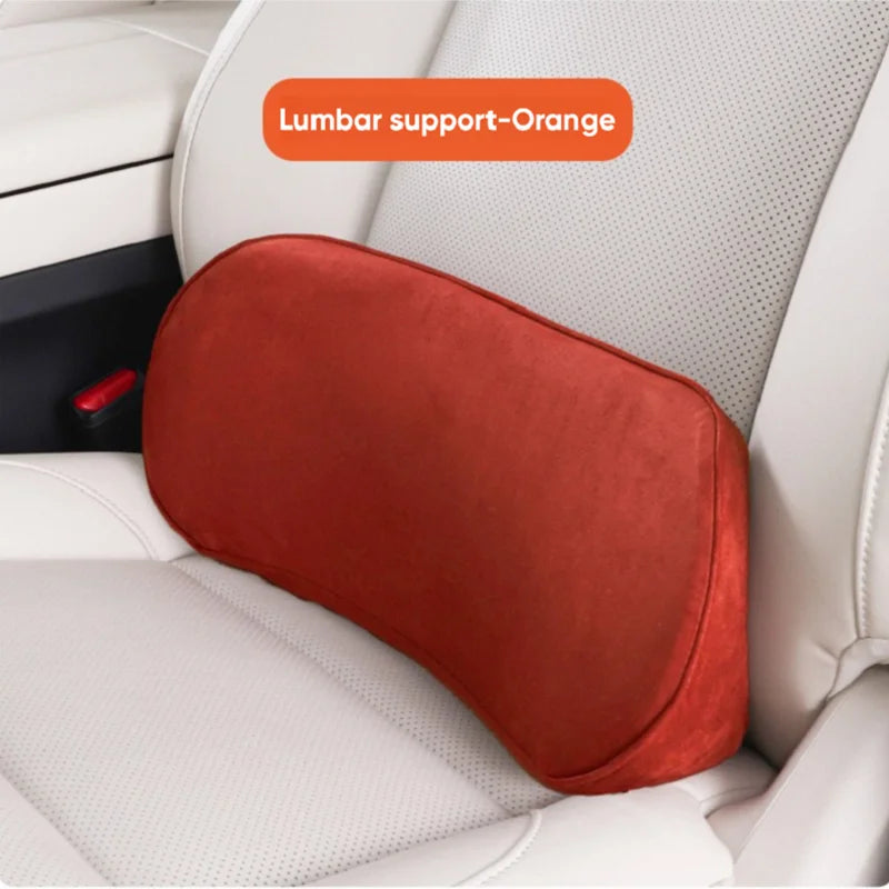Lumbar Support Pillow for Car Memory Foam Lumbar Pillow for LOwer Back Pain Relief Back Cushio for Driving