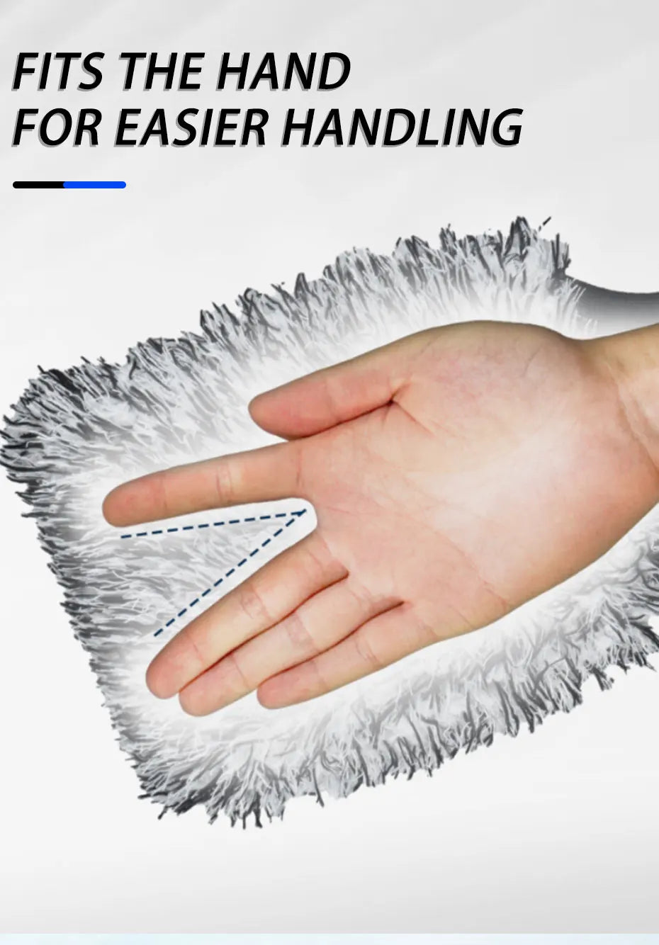 SEAMETAL Car Wash Microfiber Wheels Brush Non-Slip Ultra Soft Car Cleaning Gloves Mitt Car Wheel Spokes Brushes Car Accessories