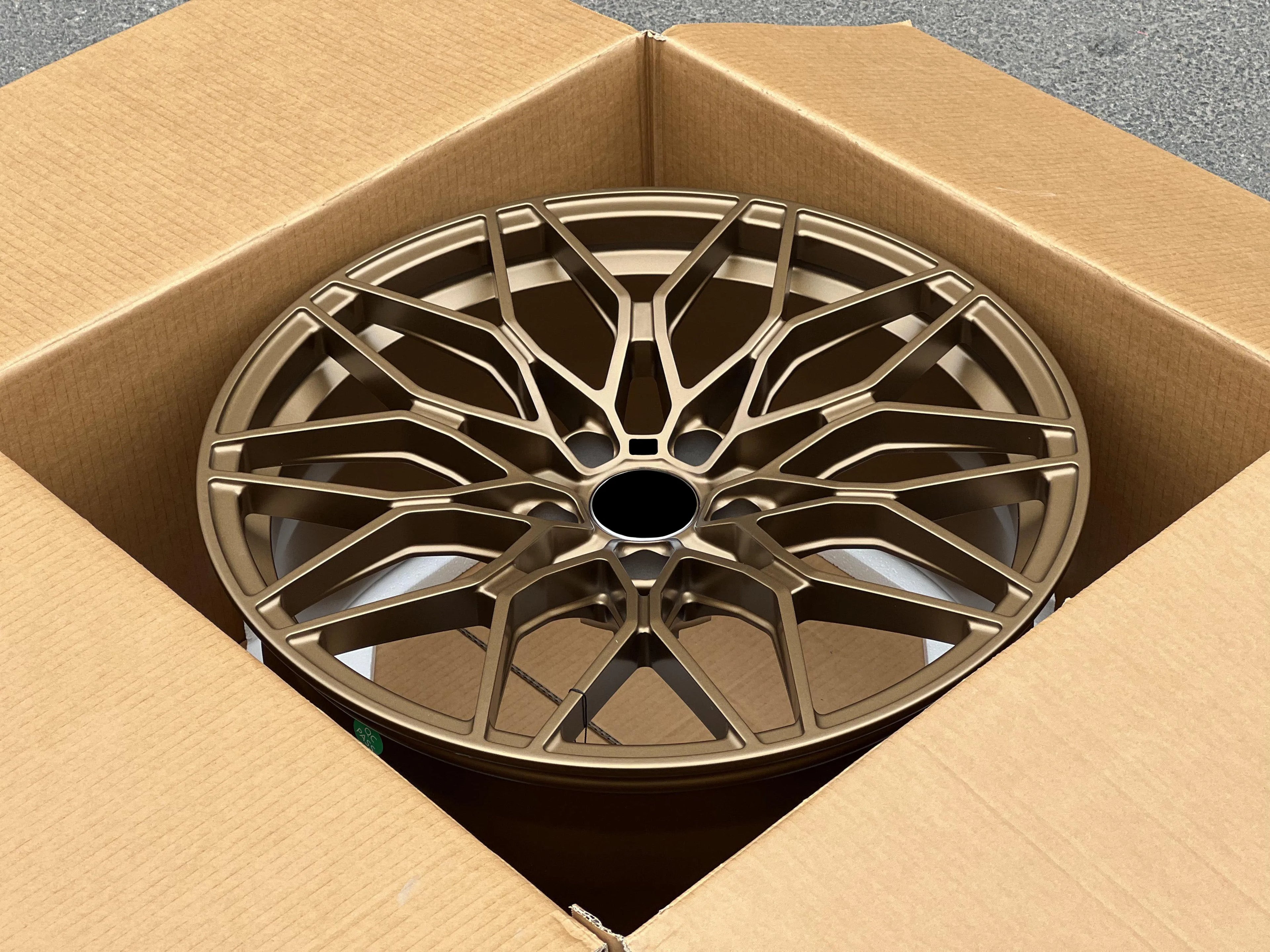 Customized Forged Car Rims 17 18 19 20 21 22Inch Black Alloy Wheel Suitable for Passenger Car Wheels for Bmw E60 F10 E90