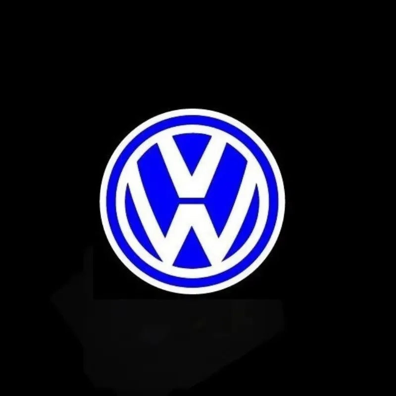 LED Car Door Light Projector Lamp For Volkswagen VW R Line GTI Touareg 7P Golf 5 6 7 Jetta MK5 MK7 Passat B6 B7 B8 B9 CC Tiguan