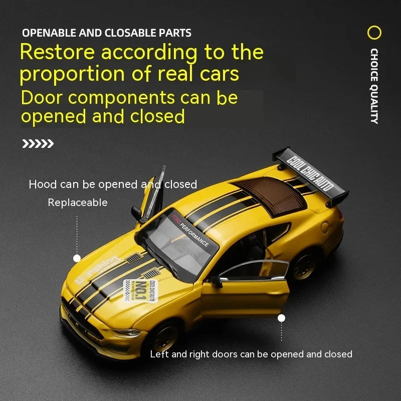 CCA alloy GT track sports car model, DIY modification, body parts disassembly and assembly, free replacement