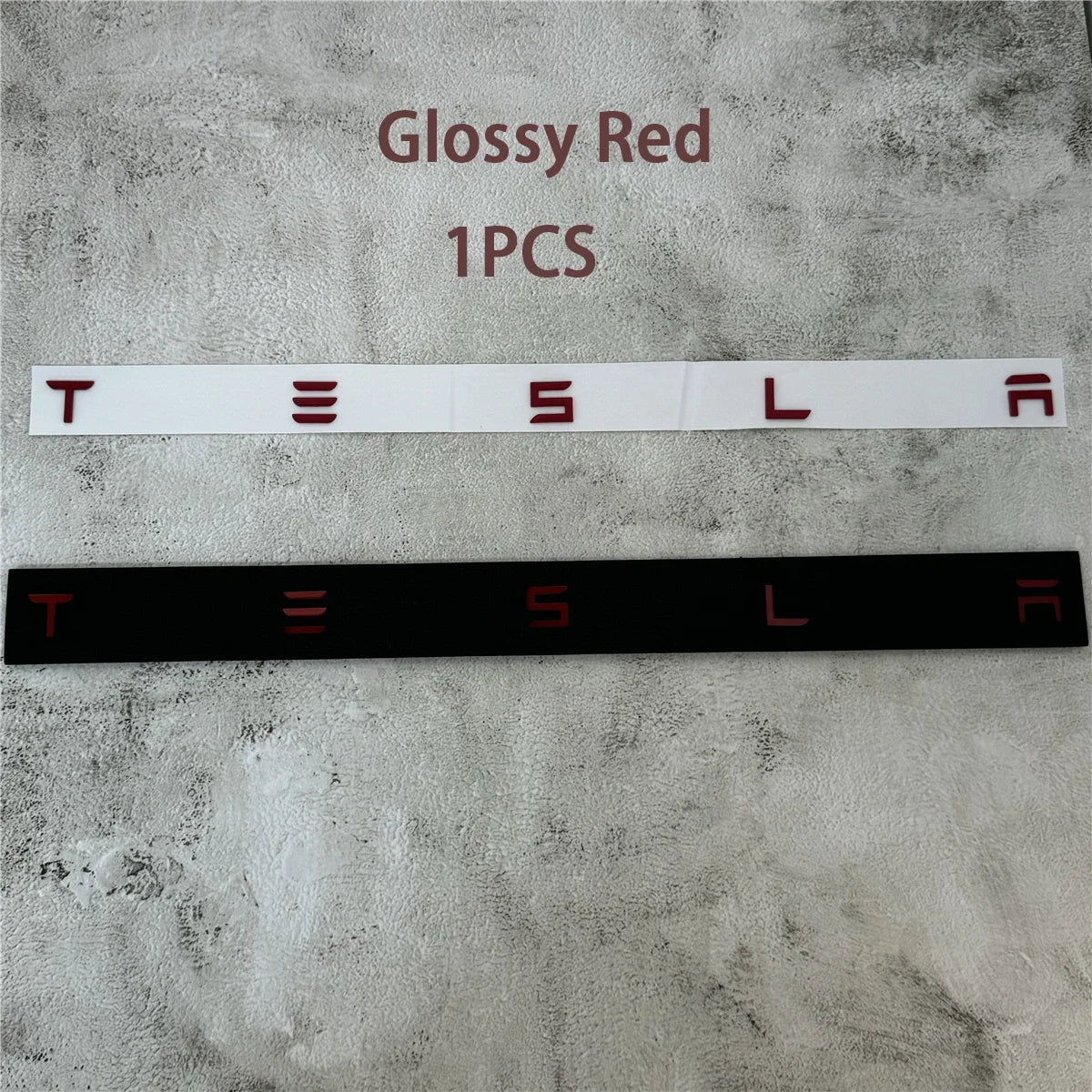 1PCS  Chrome Logo Car Rear Tailgate Sticker Emblem MODEL 3 S X Y accessories Badge Decal