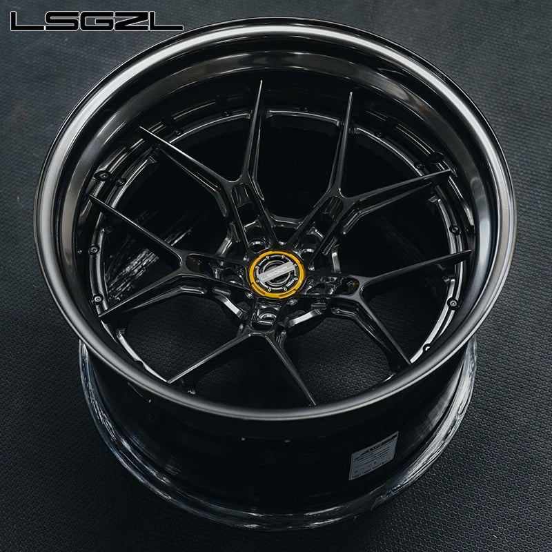 For Audi BMW Deep Lip Concave Chrome Aluminum Wheels 19 20 21 22 24 26 Wheel Spokes 5x114.3 5x112 5x130 Car Wheels