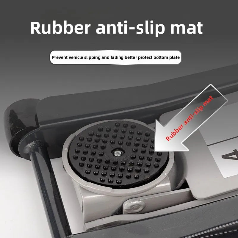 Small Cargo Car Car Jack Horizontal Hydraulic Hydraulic Double Pump 3 Tons Ultra-thin Low Pump Tire Replacement