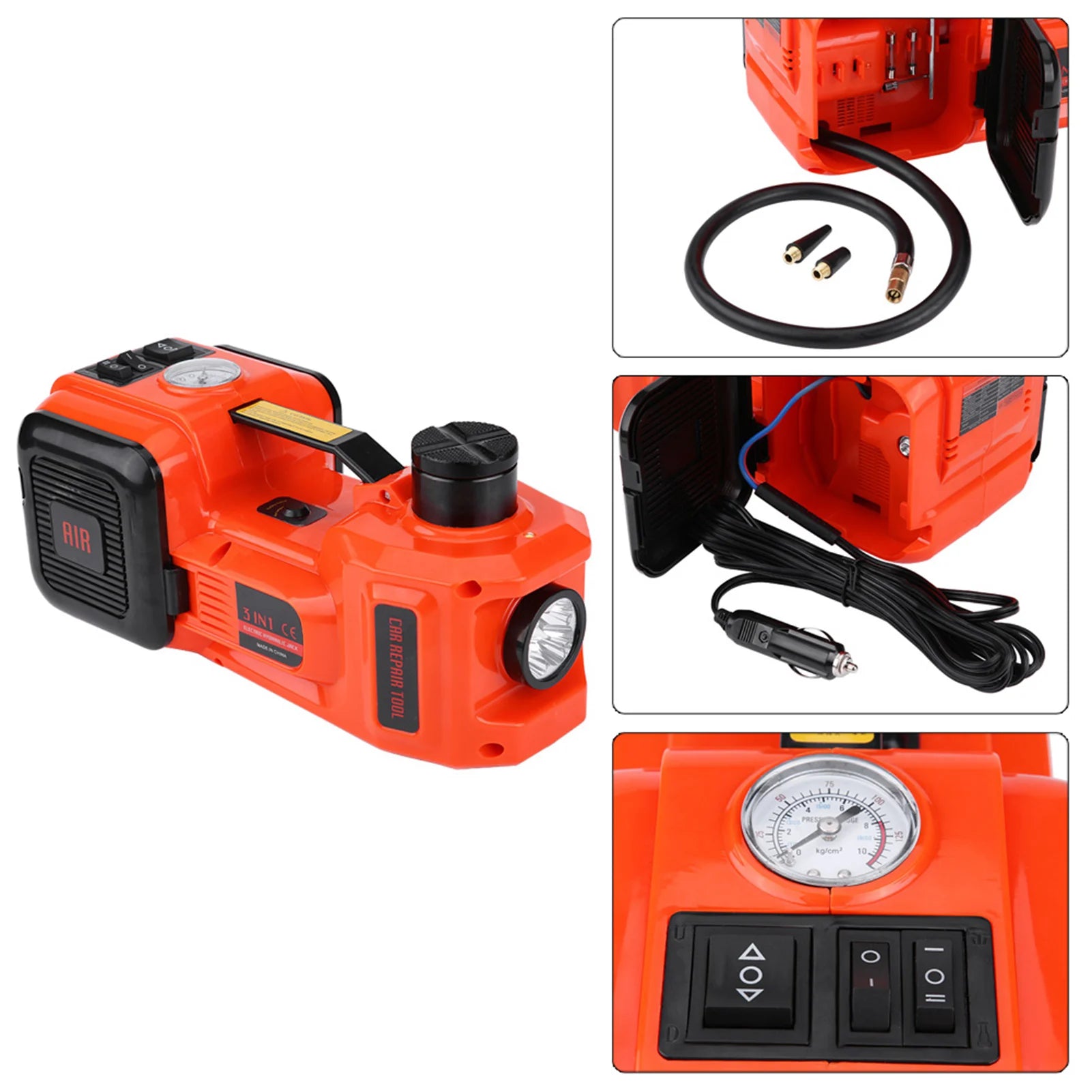 5Ton 12V  Automotive Car Electric Floor Jack  Garage and Emergency Equipment Auto Jack Electric Jack Auto Electric Jack