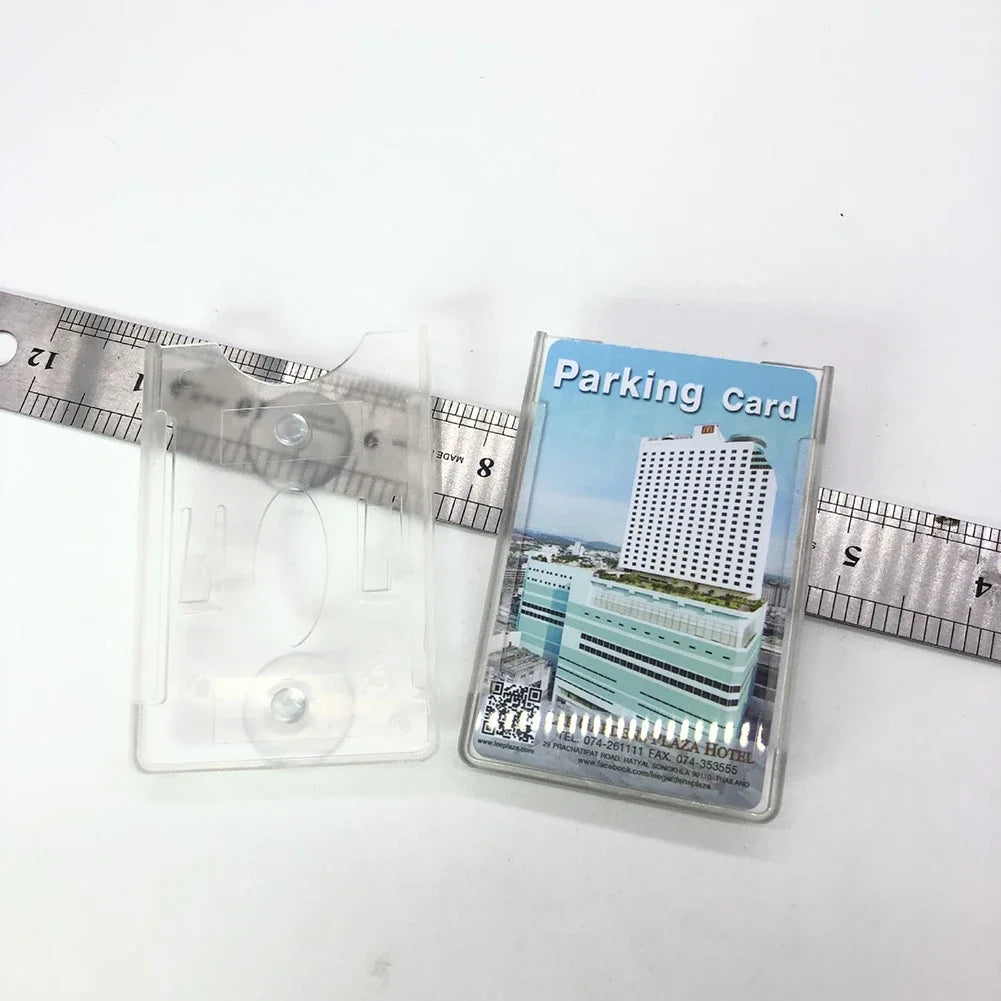 Car Card Sleeve Parking Ticket Clip Auto Fastener Card Bill Holder Mount Fastener Organizer Windshield Stickers Home Office