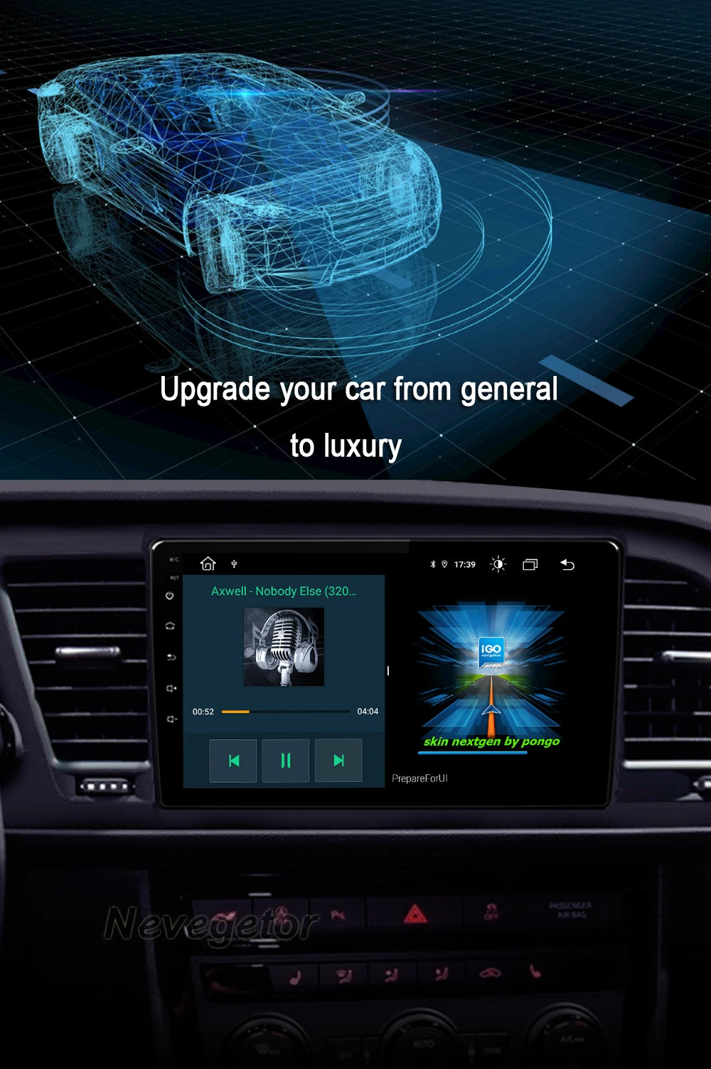 Android 15 For Toyota Camry 7 XV 50 55 2012 2013 2014-2015 2016 2017 Multimedia Carplay Car PlayerNavigation Screen GPS Radio