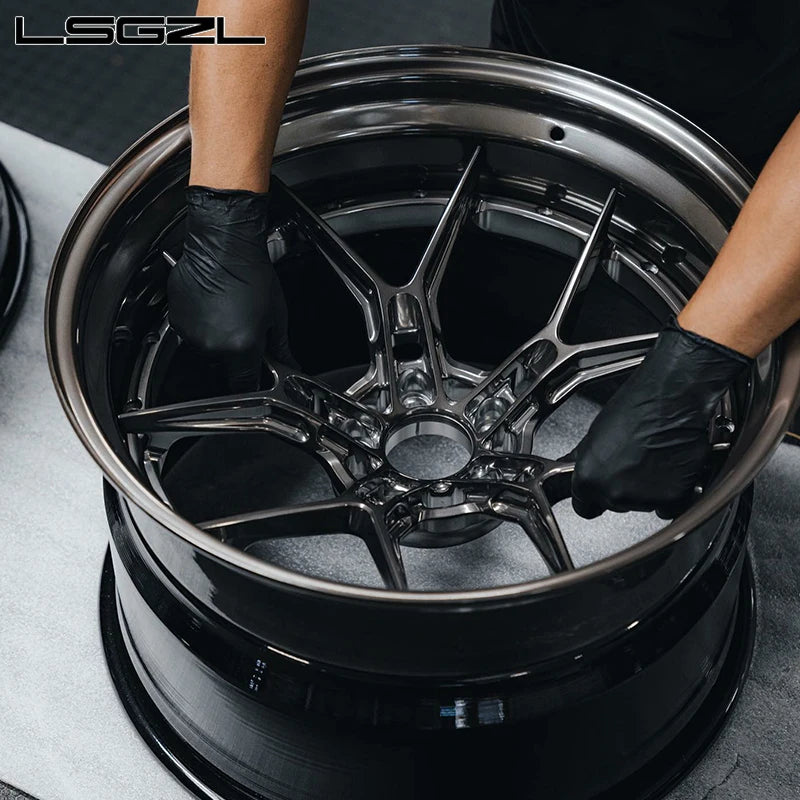 For Audi BMW Deep Lip Concave Chrome Aluminum Wheels 19 20 21 22 24 26 Wheel Spokes 5x114.3 5x112 5x130 Car Wheels