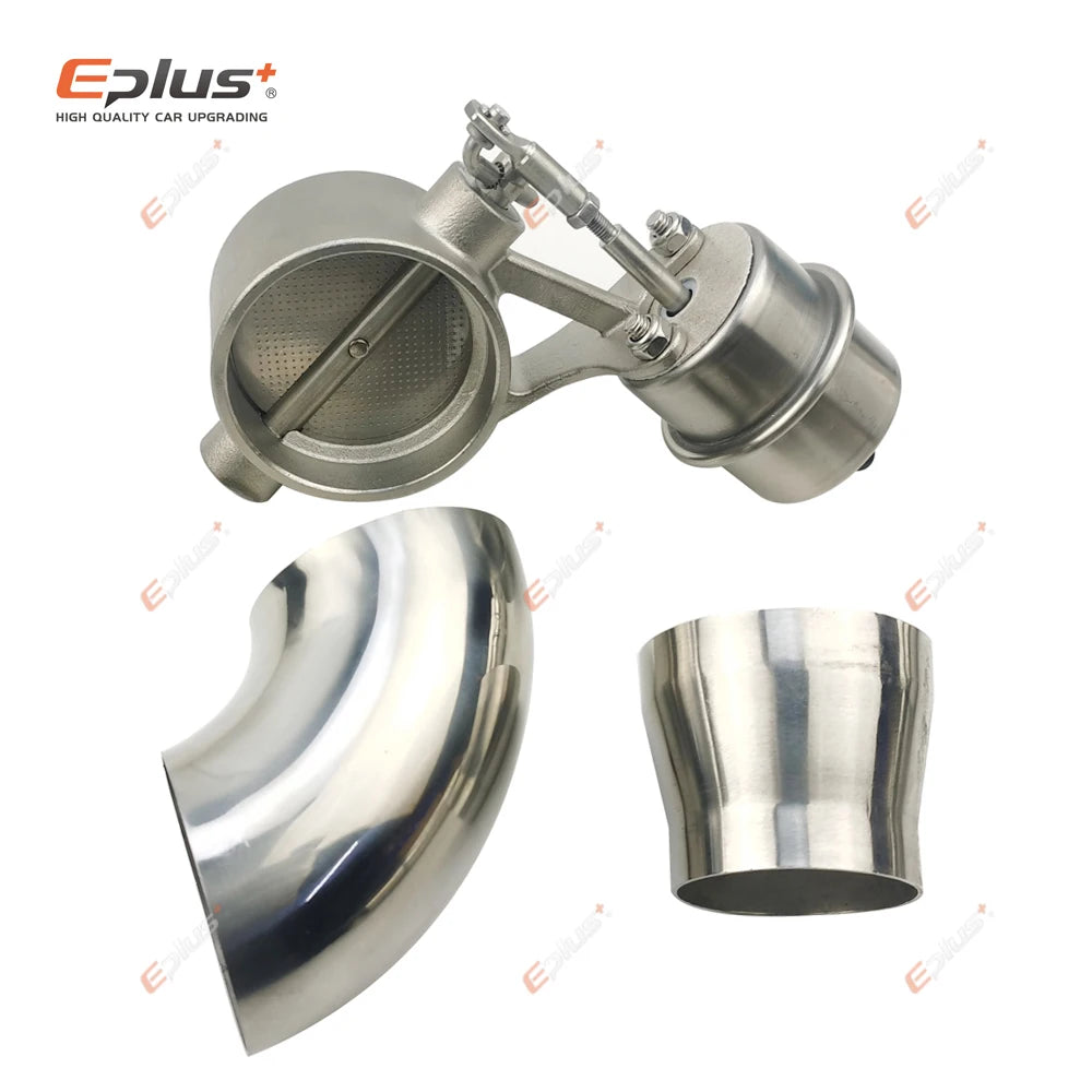EPLUS Car Exhaust Pipe System Valve dampers Control Sets Vacuum Controller Device Remote Controller Switch Universal