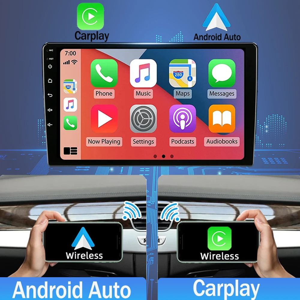9.7 inch 8Core Android 15 Car Radio for Ford Focus 3 Mk 3 2011 2012 - 2019 Multimedia Video Player 2Din Carplay Auto Stereo DVD
