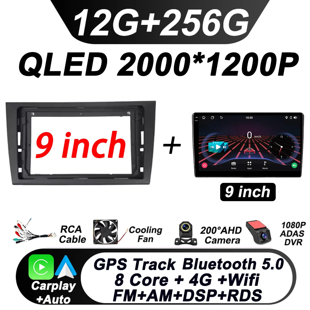 Android 15 Auto For Volkswagen Golf 6 2008- 2016 Car Multimedia Video Player Car Radio Touch Screen GPS Navigation 5G Wifi DSP