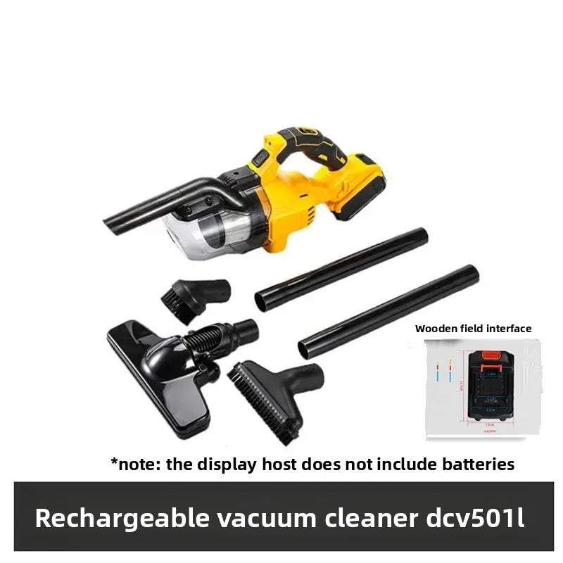 New Portable Vacuum Cleaner with 2 Pieces Wireless Electric Filter for Home Car Pet Hair Cleaner for Dewalt Battery 20v Durable