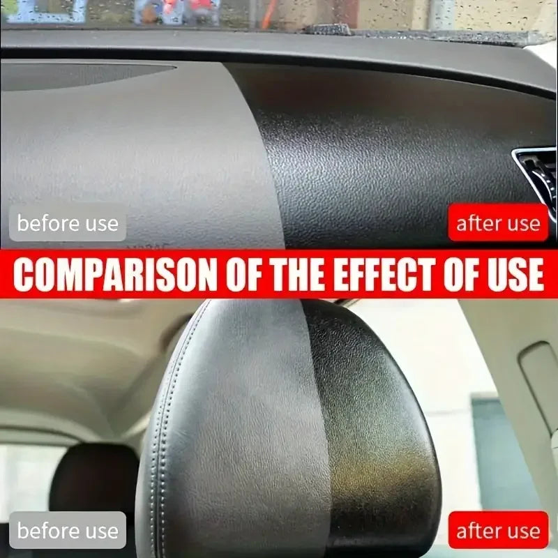 Car dashboard repair wax, anti-aging and whitening, tire gloss wax, leather sofa seat care, car interior maintenance