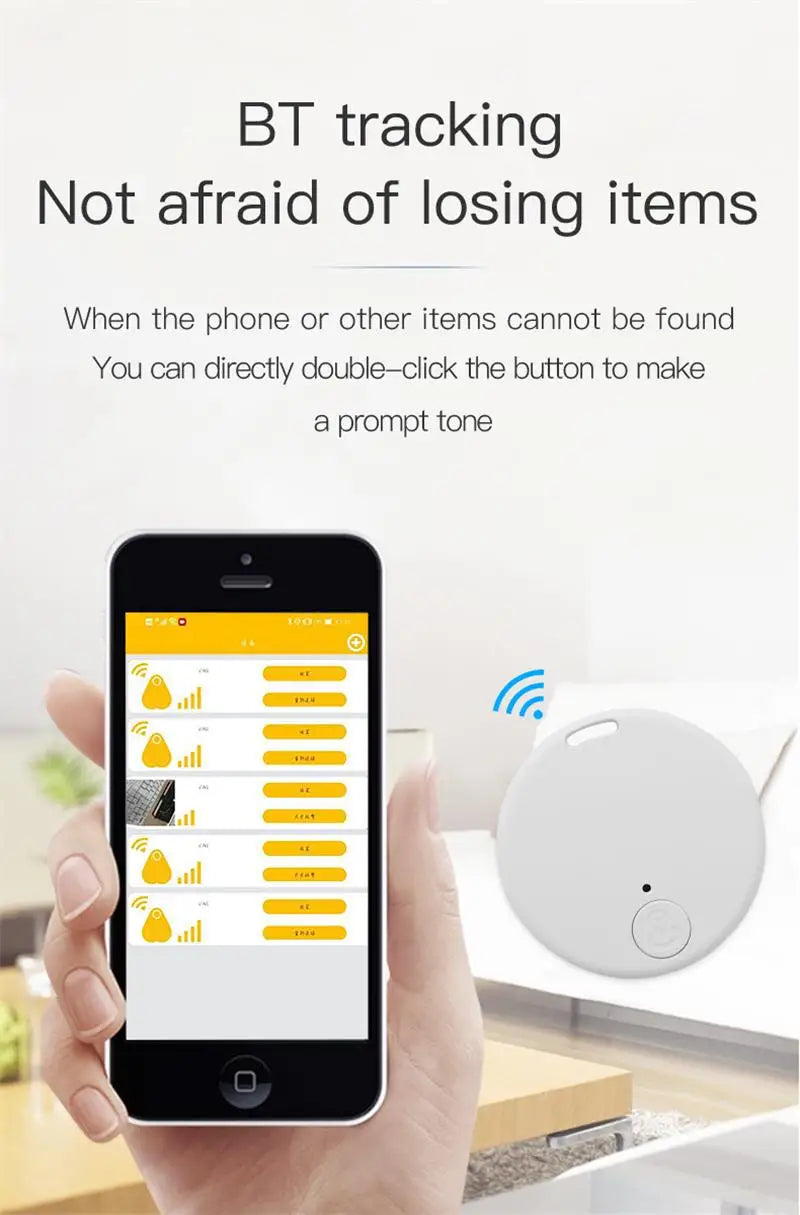 2025 New Hot Mini GPS Tracker, Bluetooth 5.0 Smart Anti-Lost GPS, Car Tracking iOS Android Smart Find Loc