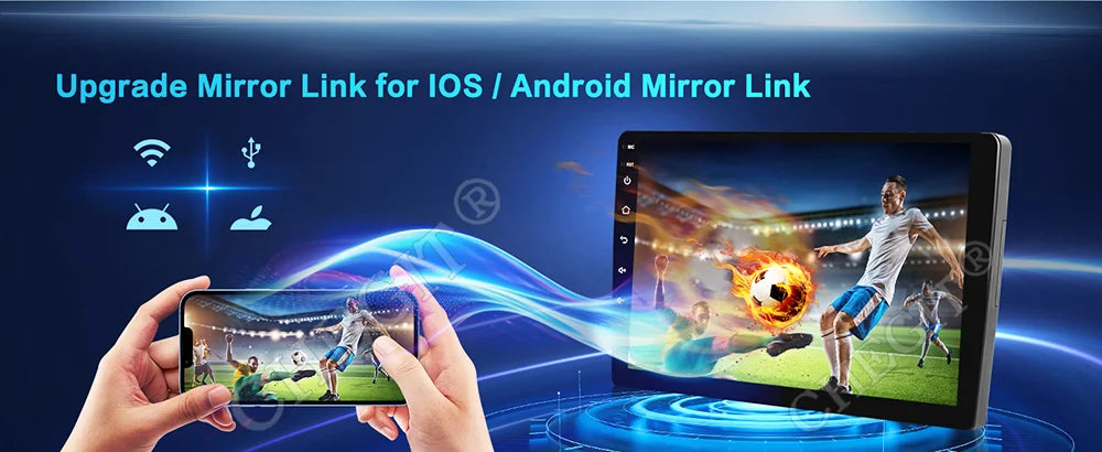 7/9/10inch 2 Din Car Audio Android 13 4/8Core Android auto Carplay 64G Automotive Multimedia Player BT Car intelligent Systems