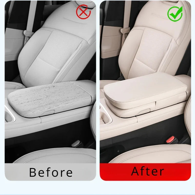 Armrest Box Booster Cushion Protective Cover For NIO Weilai ES6 EC6 2023 2024 Car Interior Decoration & Modification Accessories