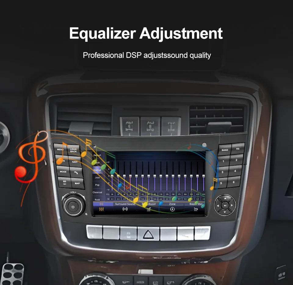 Android Radio For Mercedes Benz E-class W211 E200 E220 E300 E350 E240 E270 E280 CLS CLASS W219 Car Player Wireless Carplay Auto