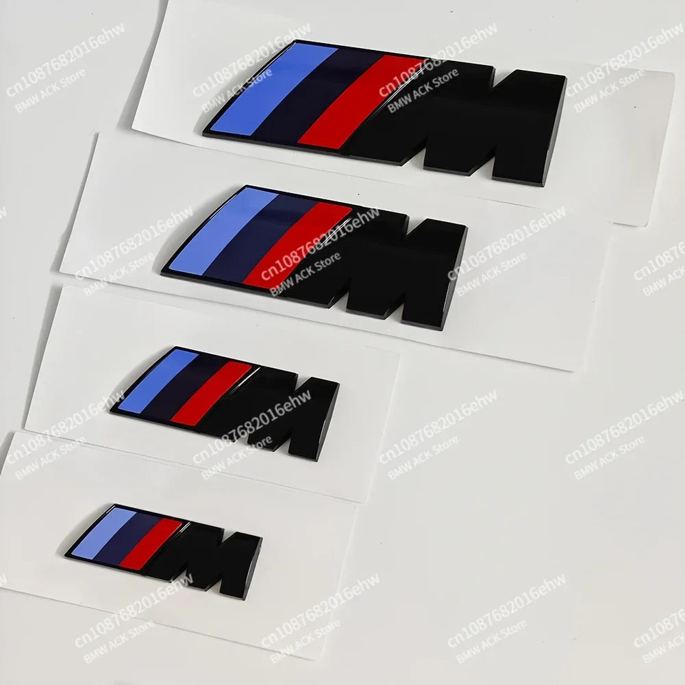 3D ABS Fender Emblem Rear Trunk Badge for BMW M Power X1 X2 X3 X5 X6 X7 F21 G20 M Sports Stickers Car Accessories