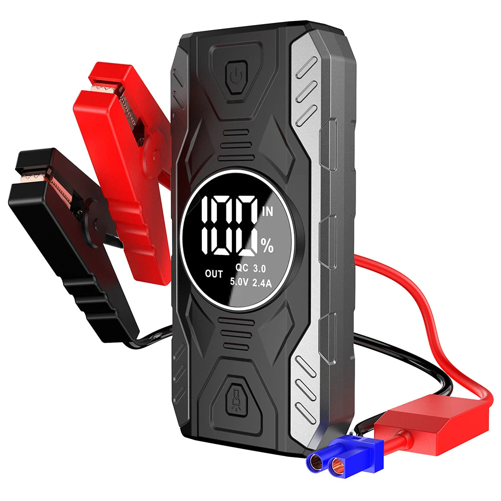 2000A Start Power Bank 39800mAh Jump Starter Car Booster External Battery 12V Starting Device for Petrol Diesel Powerbank