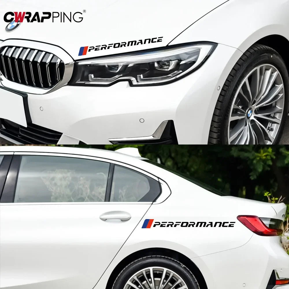 Car Performance Stickers Car Waterproof Personalized Decoration Sticker Auto Body Decal for Transformation Car Accessories