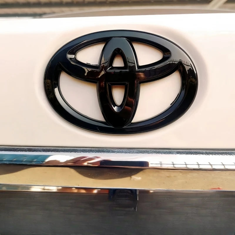 3D Toyota Car Emblem Badge For Front Grill Hood Rear Trunk Logo Corolla Camry RAV4 Hilux Yaris Accessory