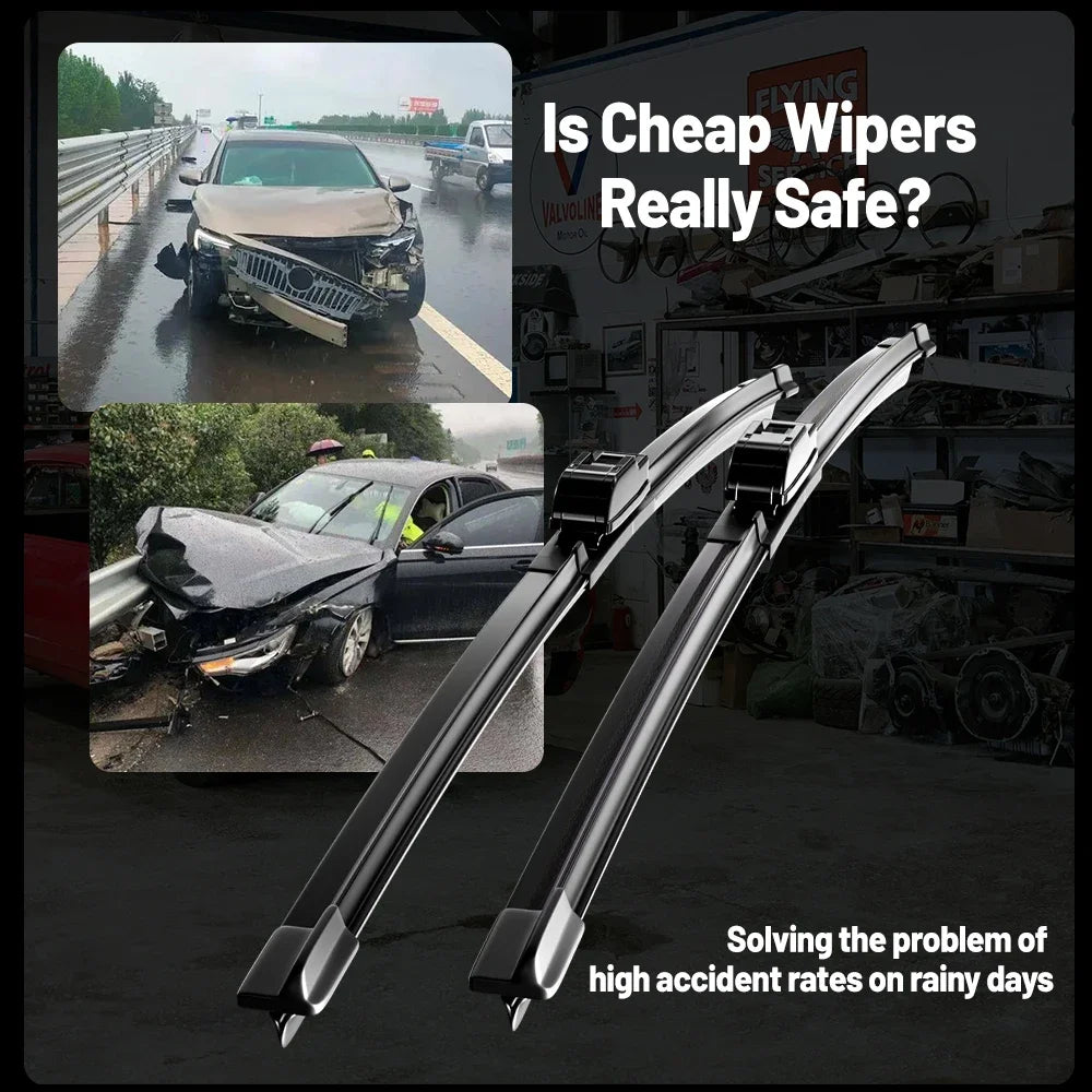 For BMW 3 Series F30 F31 F34 Front Wiper Blades 2012-2018 2013 2014 2015 2016 Windscreen Windshield Window Accessories 24"+19"