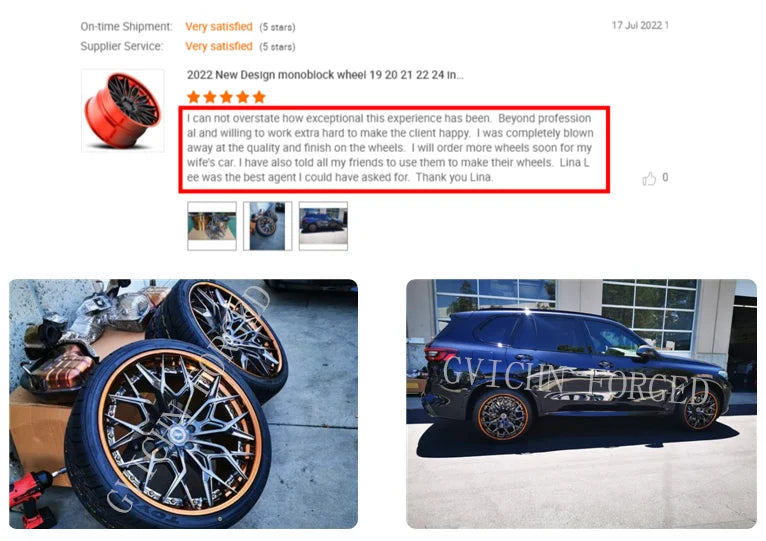 19 20 21 22 23 24 26 Inch 6061-T6 Alloy Car Wheels Custom 5x112 Floating Cap Forged Monoblock Wheels For Mercedes G63