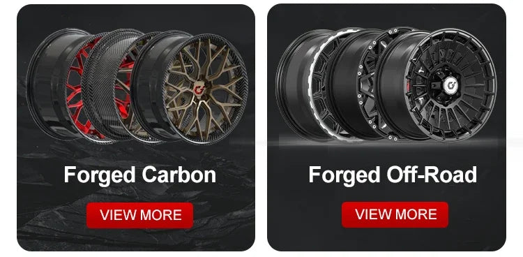 GVICHN OEM Custom Forged Wheel Hub 5x112 19 Inch 22 inch Aluminum Alloy Multi Spoke 3 Piece Car Wheel Rims