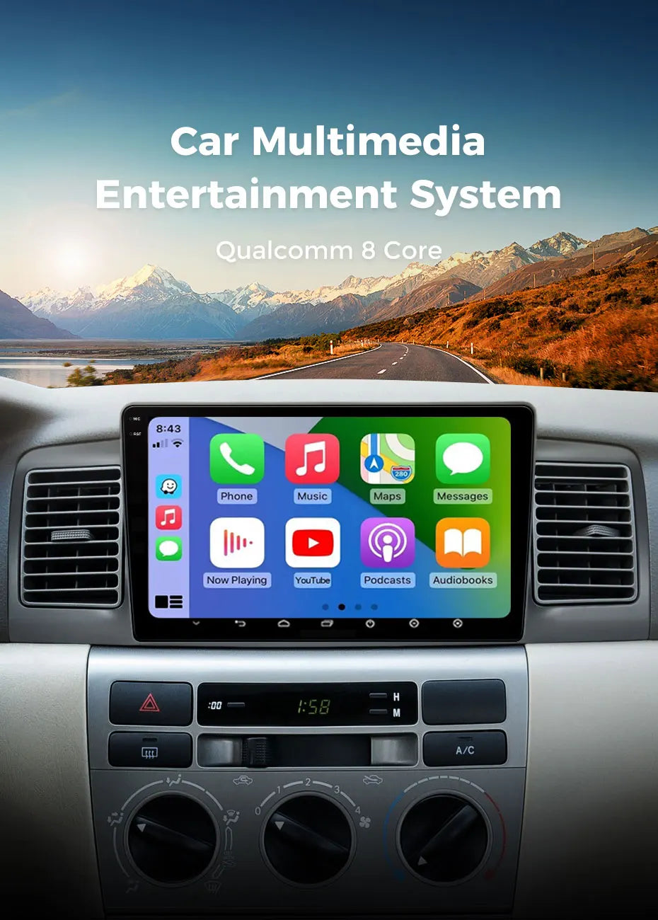 Android 15 For Toyota Camry US 2012 - 2014 2K QLED Android Car Radio Multimedia Video Player GPS Stereo CarPlay 4G Head Unit