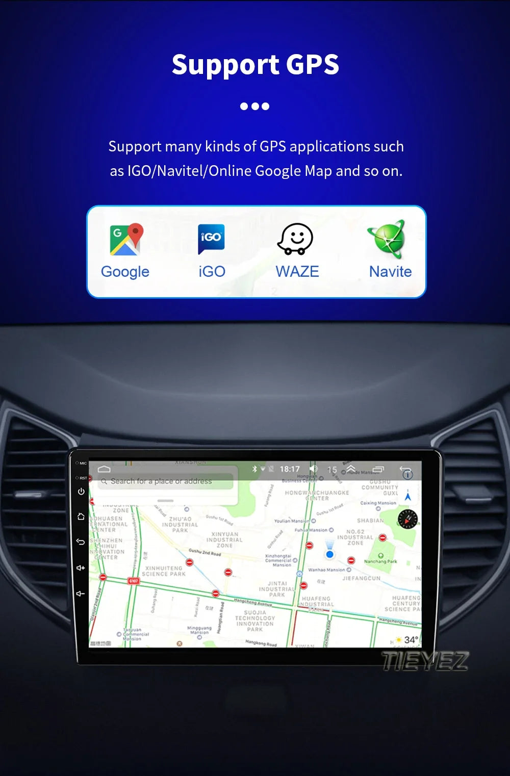 Android 15 Car Radio For Suzuki Swift 4 2011-2017 Wireless Carplay Auto Radio Multimedia Player 4G Wifi GPS DSP 48EQ 2din