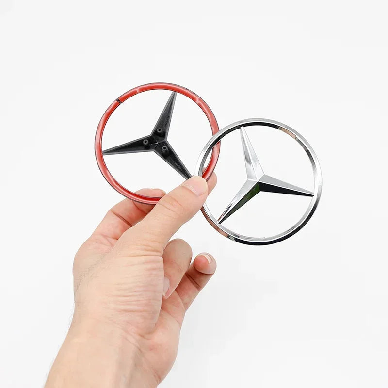 3d ABS Mercedes Benz Rear Star Logo Car Trunk Emblem For W203 W204 W205 W212 W213 X253 X156 W166 W167 W176 W177 W223 W223 W117