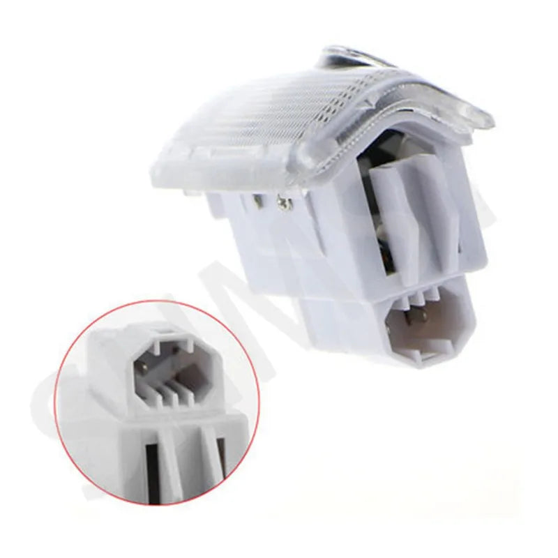 2Pcs Car Door LED Logo Lights Courtesy Projector Welcome Lamp Ghost Shadow Lamp Compatible With For Nissan Patrol Y62 2010-2021