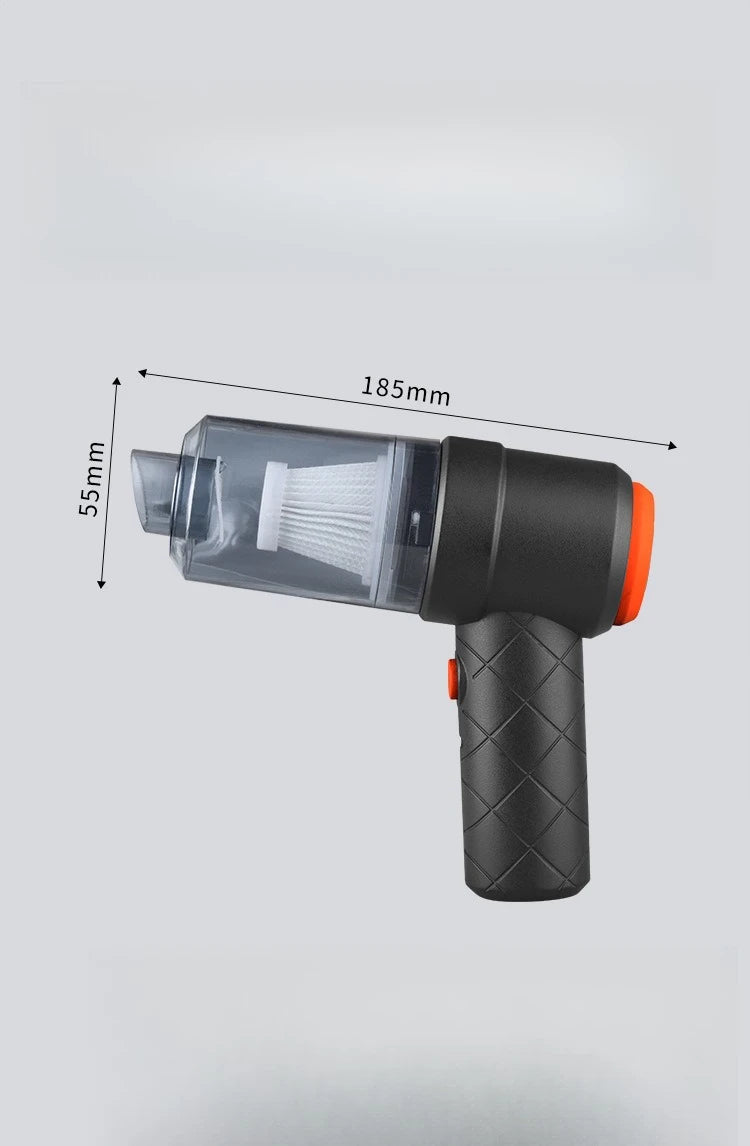 Cordless Vacuum Cleaner, High-power Dual-purpose for Suction and Blowing, Suitable for Car and Household Dust Removal