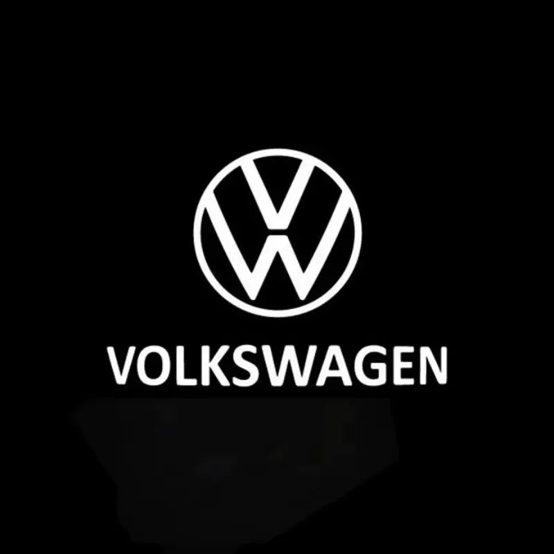 LED Car Door Light Projector Lamp For Volkswagen VW R Line GTI Touareg 7P Golf 5 6 7 Jetta MK5 MK7 Passat B6 B7 B8 B9 CC Tiguan