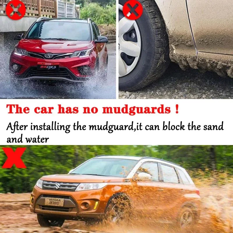 2023 2024 2025 FOR Nissan Patrol y63 Mudguard Fender Mud Flaps Guard Splash Mudflaps Car Accessories Front Rear 4pcs