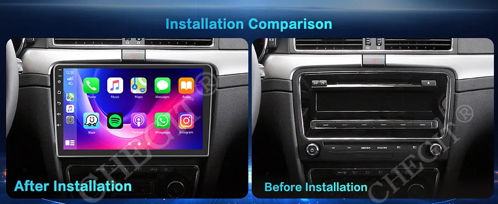 7/9/10inch 2 Din Car Audio Android 13 4/8Core Android auto Carplay 64G Automotive Multimedia Player BT Car intelligent Systems