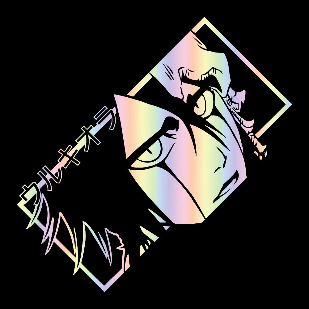 Bleach Decals Sad Hollow Anime Car Stickers Waterproof JDM Accessories Auto Exterior Decorations Car Bumper Window Door Sticker