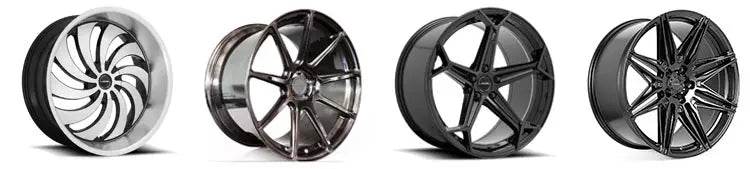 For Audi BMW Deep Lip Concave Chrome Aluminum Wheels 19 20 21 22 24 26 Wheel Spokes 5x114.3 5x112 5x130 Car Wheels