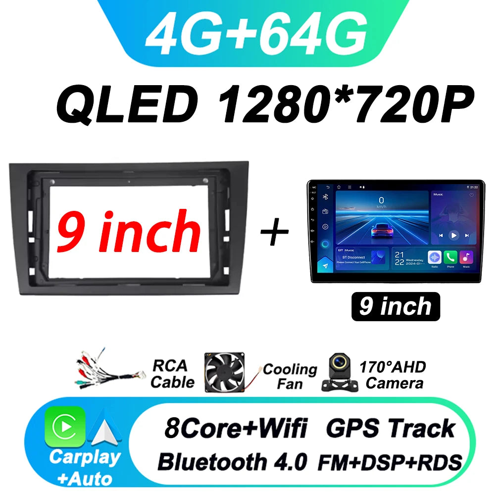 Android 15 Auto For Volkswagen Golf 6 2008- 2016 Car Multimedia Video Player Car Radio Touch Screen GPS Navigation 5G Wifi DSP