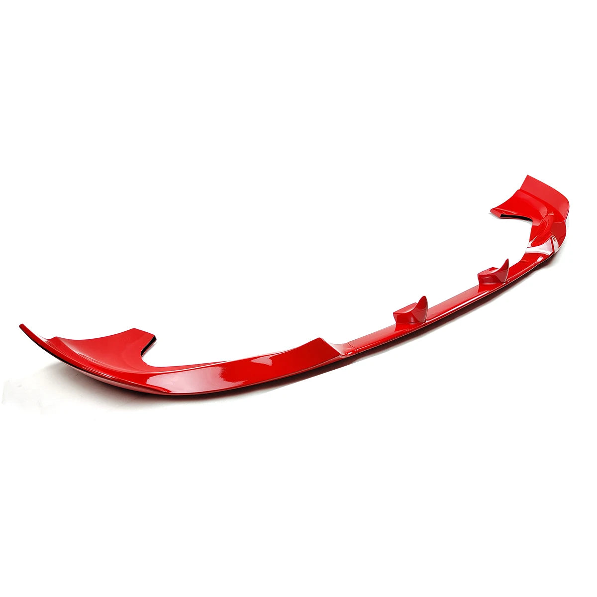 3PCS For Jeep Grand Cherokee SRT 2012 -2016 SRT8 Car Front Bumper Lip Splitter Spoiler Carbon Fiber Style Body Kit White Red