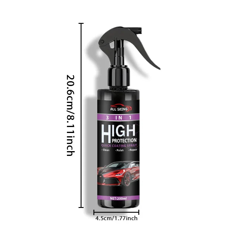 Car Nano Crystal Plating Agent - Car Coating Agentcar Paint Carecrystal Plating Wax Sealerglaze Paint Spray