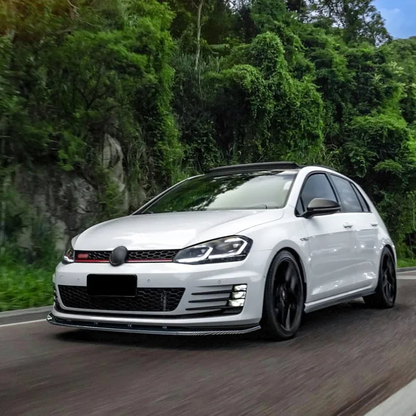 Car Front Bumper For Volkswagen Golf 7 MK7 GTI GTD R Rline 2013-2016 Car Spoiler Lower Splitter Lip Diffuser Exterior Body Kit