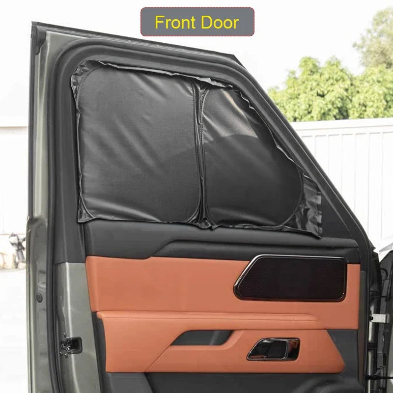 Car Black Window Privacy Sunshade Anti-UV Heat Insulation For ROX 01 JISHI 2021-Present Auto Protect Cover Interior Accessory