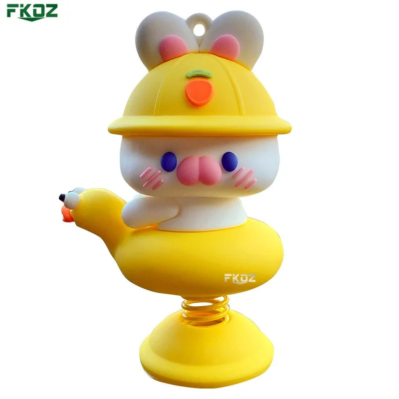 Shake Happy Creative Car Ornament Electric Car Shaking Ornament Personalized Car Relaxation Fun Ornament Desktop Decoration