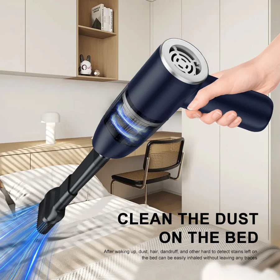 Xiaomi Car Vacuum Cleaner Handheld Wireless Vacuum Clean Household Car Mounted Strong Suction Multifunctional Vacuum Cleaner New